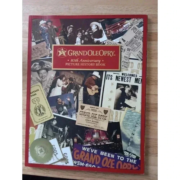 Grand Ole Opry 80th Anniversary Picture History Book Country Music Stars Bios - Picture 1 of 5
